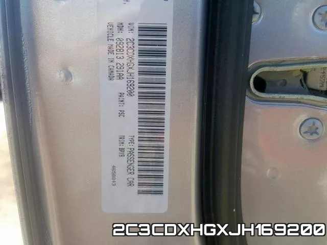 2C3CDXHGXJH169200 фото 2