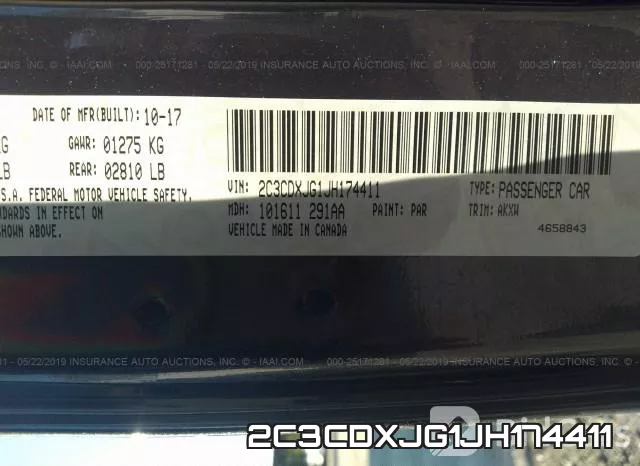 2C3CDXJG1JH174411 фото 10