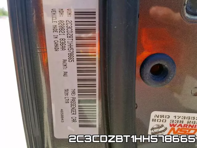 2C3CDZBT1HH578665 фото 2