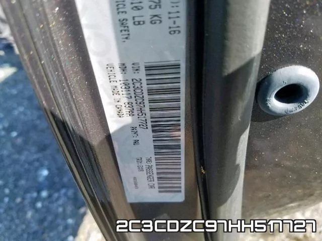 2C3CDZC97HH517727 фото 2