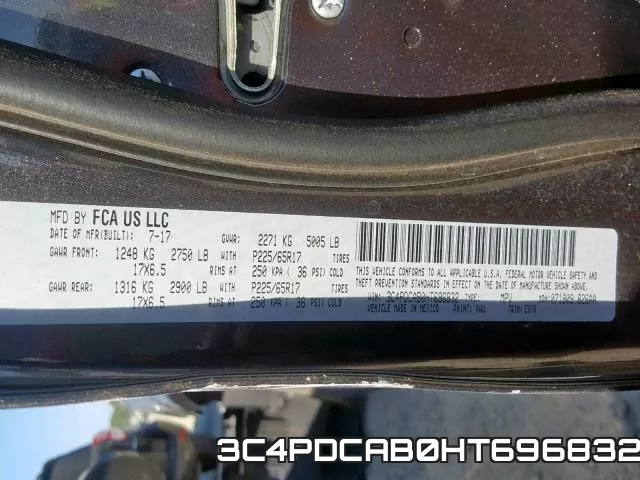 3C4PDCAB0HT696832 фото 2