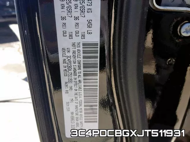 3C4PDCBGXJT511931 фото 2