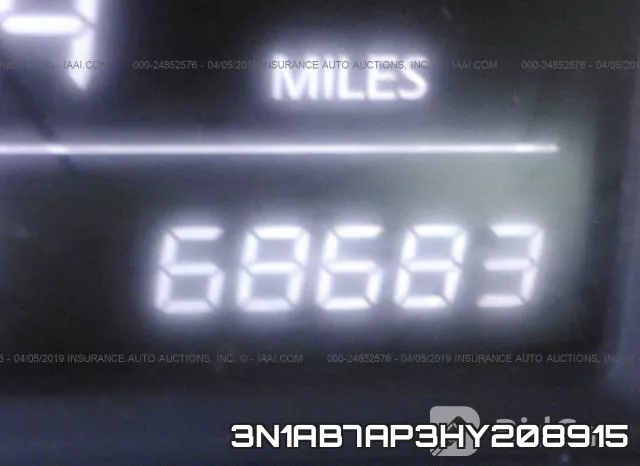 3N1AB7AP3HY208915 фото 8