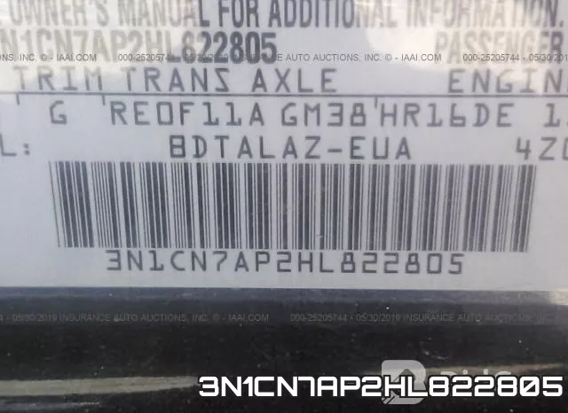 3N1CN7AP2HL822805 фото 10