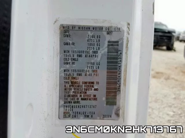 3N6CM0KN2HK713767 фото 2