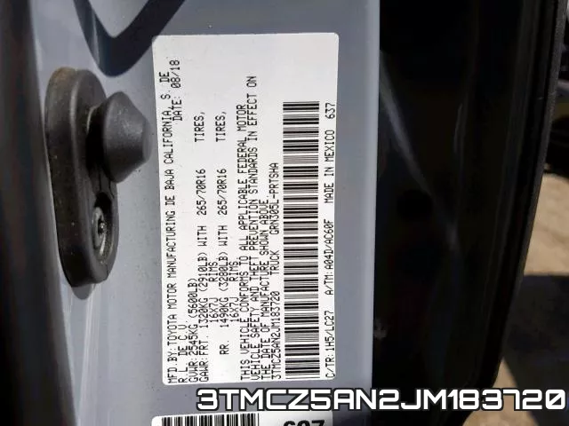 3TMCZ5AN2JM183720 фото 2