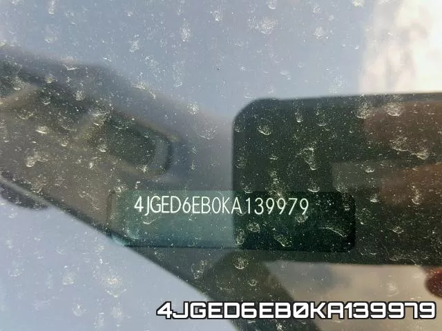 4JGED6EB0KA139979 фото 2