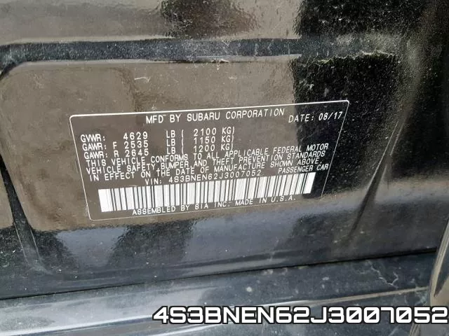 4S3BNEN62J3007052 фото 2