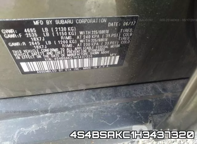4S4BSAKC1H3437320 фото 10