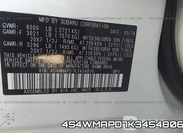 4S4WMAPD7K3454806 фото 9