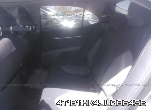 4T1B11HK4JU086436 фото 8