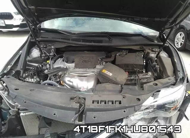 4T1BF1FK1HU801543 фото 2