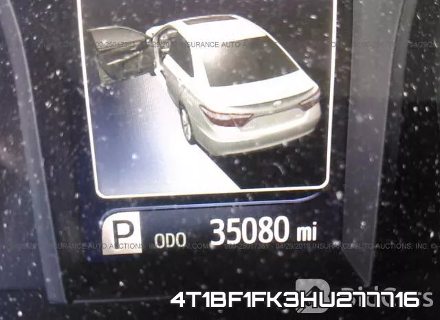 4T1BF1FK3HU277716 фото 8