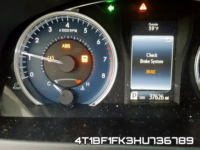 4T1BF1FK3HU736789 фото 9