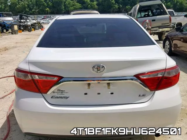 4T1BF1FK9HU624501 фото 2