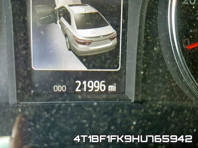 4T1BF1FK9HU765942 фото 9