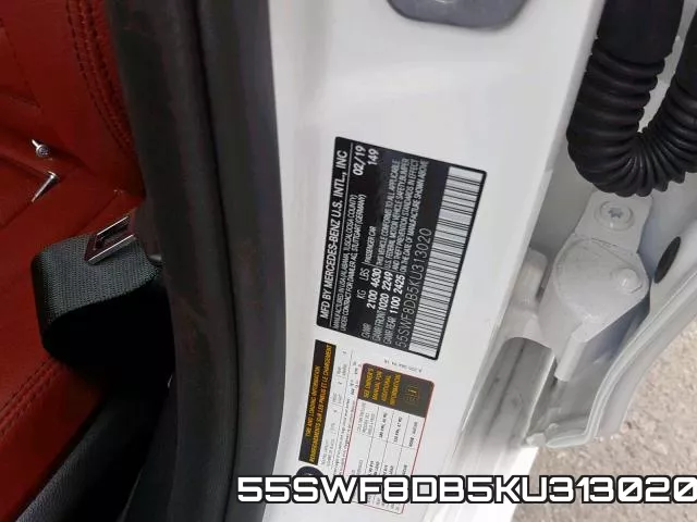 55SWF8DB5KU313020 фото 2