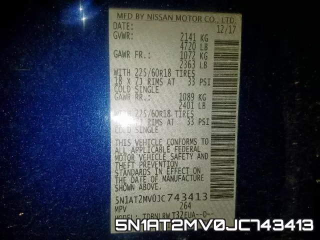 5N1AT2MV0JC743413 фото 2