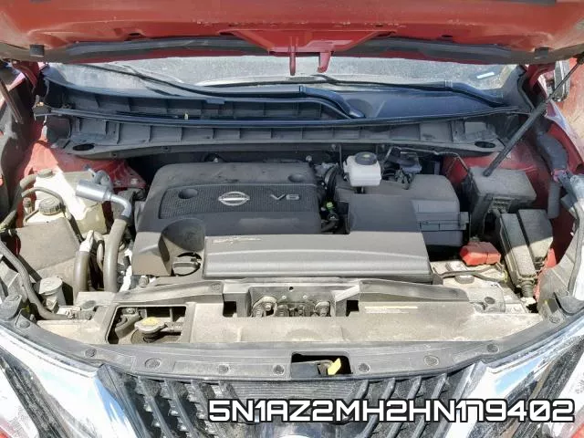 5N1AZ2MH2HN179402 фото 8