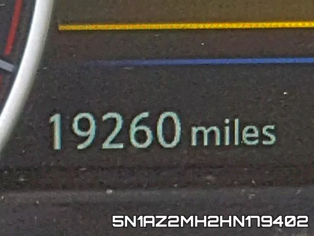 5N1AZ2MH2HN179402 фото 9