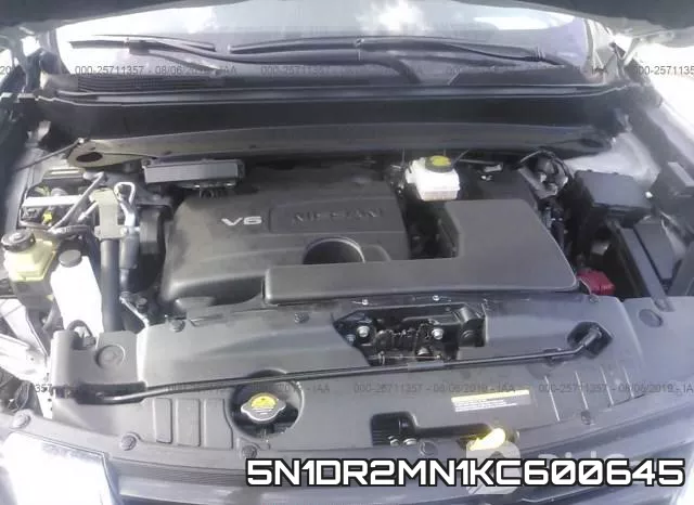 5N1DR2MN1KC600645 фото 2
