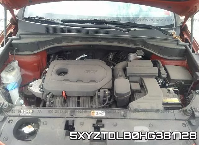 5XYZTDLB0HG381728 фото 2