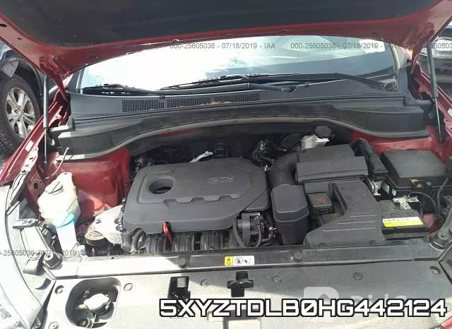 5XYZTDLB0HG442124 фото 2