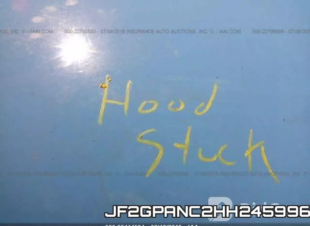 JF2GPANC2HH245996 фото 2