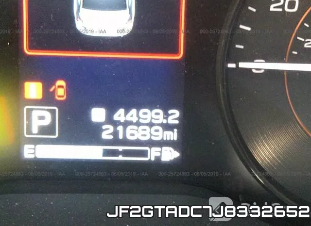 JF2GTADC7J8332652 фото 8