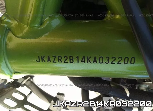 JKAZR2B14KA032200 фото 2