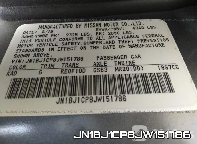 JN1BJ1CP8JW151786 фото 10