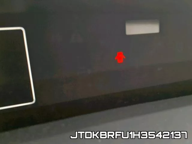 JTDKBRFU1H3542137 фото 9