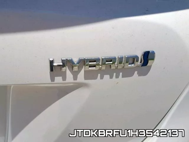 JTDKBRFU1H3542137 фото 10