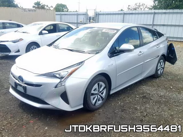 JTDKBRFU5H3564481 фото 3
