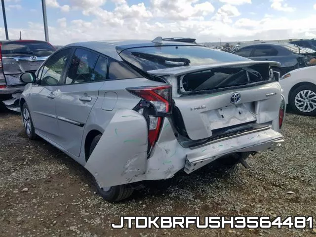 JTDKBRFU5H3564481 фото 4