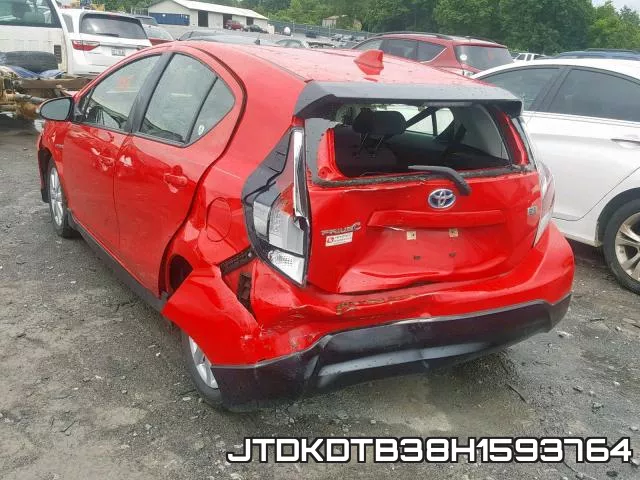 JTDKDTB38H1593764 фото 4