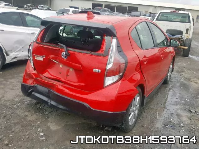 JTDKDTB38H1593764 фото 5