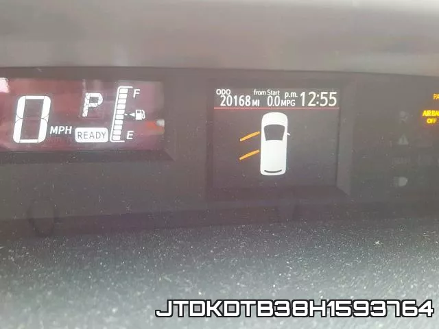 JTDKDTB38H1593764 фото 9