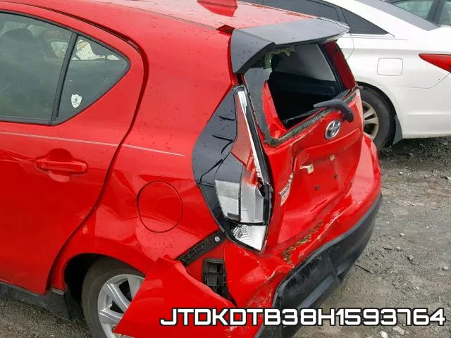 JTDKDTB38H1593764 фото 10