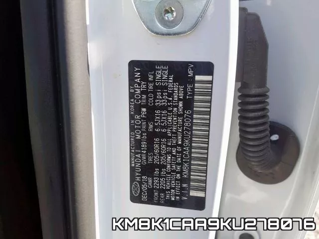 KM8K1CAA9KU278076 фото 2