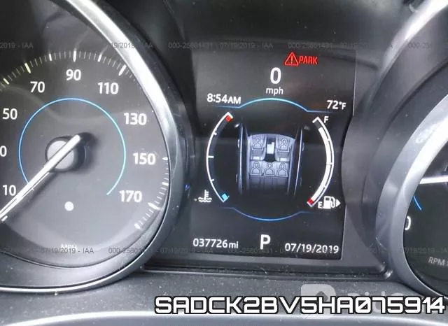 SADCK2BV5HA075914 фото 8