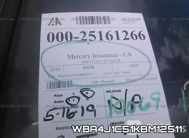 WBA4J1C51KBM12511 фото 8