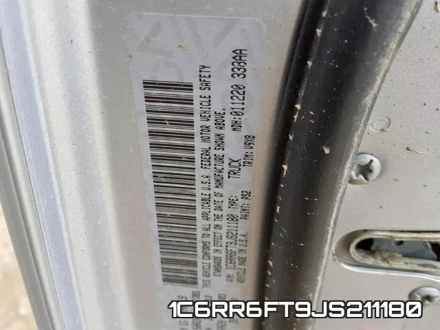 1C6RR6FT9JS211180 фото 2