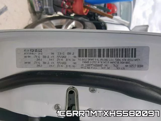 1C6RR7MTXHS580097 фото 2