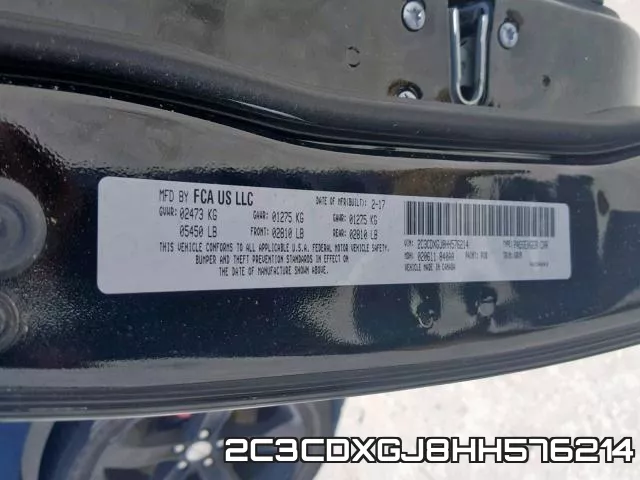 2C3CDXGJ8HH576214 фото 2