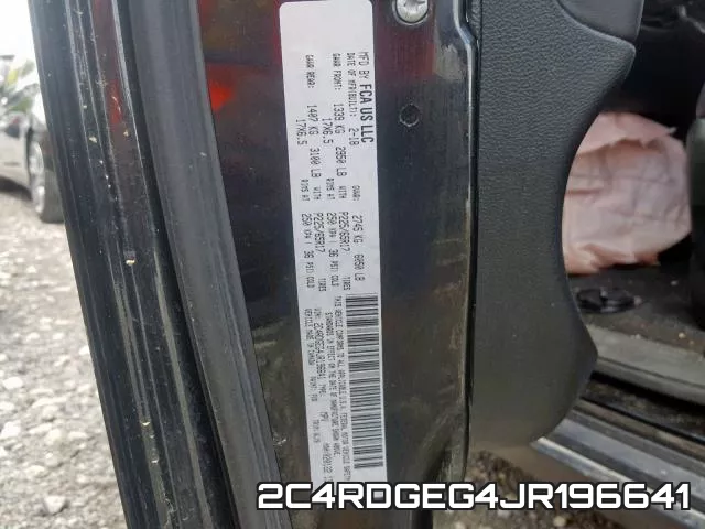 2C4RDGEG4JR196641 фото 2