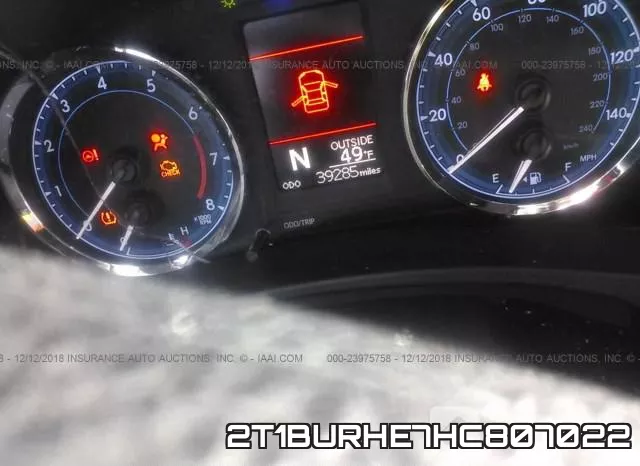 2T1BURHE7HC807022 фото 8