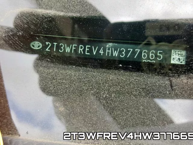 2T3WFREV4HW377665 фото 2