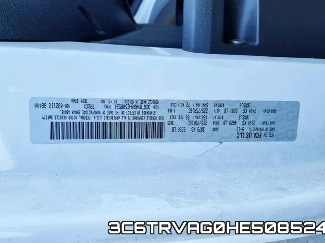 3C6TRVAG0HE508524 фото 2