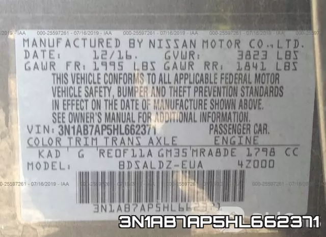 3N1AB7AP5HL662371 фото 10